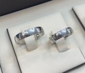 Vjenčano prstenje srebro 925 •NOVO - graviranje