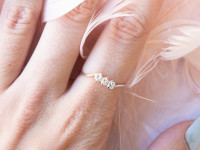 ZLATNI PRSTEN 14K (585) 1,48 grama NOVO • GOLD SHOP •