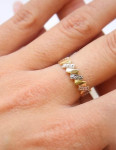 ZLATNI PRSTEN 14K (585) 1,60 grama NOVO • GOLD SHOP •
