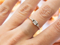 ZLATNI PRSTEN 14K (585) 1,70 grama NOVO • GOLD SHOP •