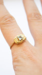 ZLATNI PRSTEN 14K (585) 2,59 grama NOVO • GOLD SHOP •