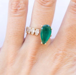 ZLATNI PRSTEN 14K (585) 2,99 grama NOVO • GOLD SHOP •