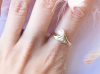 ZLATNI PRSTEN 14K (585) 3,03 grama NOVO • GOLD SHOP •