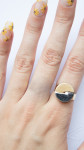 ZLATNI PRSTEN 14K (585) 4,12 grama NOVO • GOLD SHOP •