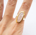 ZLATNI PRSTEN 14K (585) 4,37 grama NOVO • GOLD SHOP •