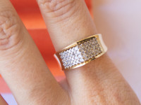 ZLATNI PRSTEN 14K (585) 5,19 grama NOVO • GOLD SHOP •