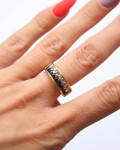 ZLATNI PRSTEN 14K (585) 5,37 grama NOVO • GOLD SHOP •