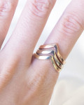 ZLATNI PRSTEN 14K (585) 5,95 grama NOVO • GOLD SHOP •