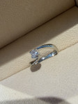 ZLATNI PRSTEN 18K 4,20G CCA 0,20CT