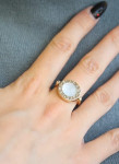ZLATNI PRSTEN BVLGARI 14K (585) 7,08 grama NOVO • GOLD SHOP •