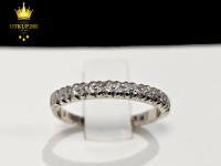 ZLATNI PRSTEN S DIJAMANTIMA 0.045ct (18K) / R1, RATE !