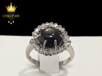 ZLATNI PRSTEN S DIJAMANTIMA 0.24ct (18K) / R1, RATE !