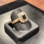 Zlatni Prsten sa Dijamantima