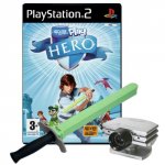 Eye Toy Play Hero igra+mač+kamera PS2,novo u trgovini,račun