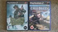 MEDALO OF HONOR FRONTLINE & CALL OF DUTY 2