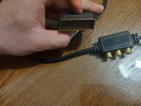 PS 1,2,3 2 u 1 RGB SCART RCA AV Izlaz Adapter Kabel Konverter Alat