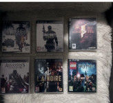 Resistance 2,Call of duty,Lego Harry Potter..