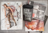 TOMB RAIDER,PS3,COLLECTOR'S EDITION,SURVIVAL KIT...