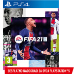 FIFA 21 Standard Edition PS4/PS5 igra,novo u trgovini,račun