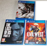 Igre za Playstation 4 - komplet ili pojedinačno