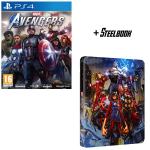 Marvels Avengers + Steelbook, PS4 igra,novo u trgovini,račun