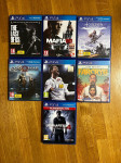 Playstation 4 igre komplet od 7 igara