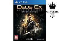 PS4 IGRA DEUS EX MANKIND DIVIDED DAY ONE EDITION / R1, RATE !!