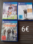 ps4 igre fifa 16,Tom clancy's the division,Star wars Battlefront