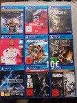 ps4 igre fallout,just cause,the last of us,Risen 3,Drive club,