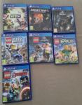 PS4 igre Lego - Worlds, Avengers, City, Jurassic, Plants vs Zombies