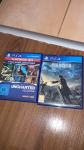 Ps4 igre(Uncharted,Final fantasy 15, Dying light)