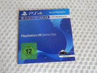 Sony Playstation 4 VR Demo Disc PS4 Vurtual reality