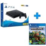 PlayStation 4 S 500GB Black + Minecraft Starter Coll,novo,račun,gar 2g