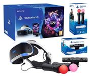 PlayStation VR+Camera v2+PS Move x2+VR Worlds,novo u trgovini,račun,ga