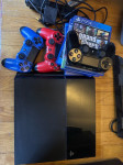 ps4, 3 joystick, ps kamera, 6 igrica