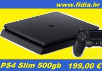 ⭐️⭐️ PS4 slim 500gb - rabljeno !!! ⭐️⭐️