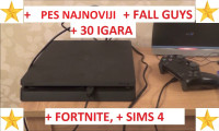 PS4 + 30 Igara Fortnite PES 2024 7xLEGO Sims 4 Minecraft Roblox
