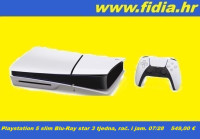 ⭐️⭐️ Playstation 5 Slim Blu-Ray, star tri tjedna, rač. i jam.07/28⭐️⭐️