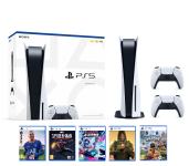 PlayStation 5 - PS5 Disk Edition + 7 igara + 2 kontrolera