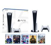 PlayStation 5 - PS5 Disk Edition + 6 igara + jamstvo 3 godine