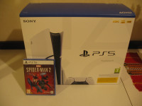 PlayStation 5 Slim D chassis + Marvel Spider- Man 2 prodajem