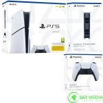 PlayStation 5 Sony Slim Disc 1TB+ d kontroler+punjač kont,novo,gar 2 g