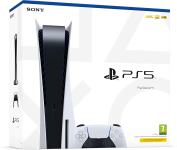 Sony PlayStation 5 - PS5 - Disk Edition + 3 igre - GT 7, God of War