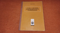Uvod u metode eksperimentalne psihologije, Zoran Bujas - 1974. god.