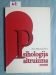 Zora Raboteg Šarić – Psihologija altruizma (A1)