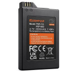 Baterija za PSP 1000,1001,1004  3.7V 2000mAh,novo u trgovini,račun