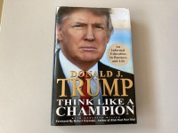 Donald J Trump -Thing like a champion, knjiga novo