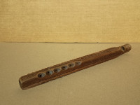 Stara drvena frula – ručna izrada – etno