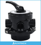 Višeputni ventil za pješčani filtar ABS 1,5 " 4-putni - NOVO