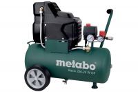 METABO klipni radionički kompresor Basic 250-24 W OF - 1,5 kW - 24 lit